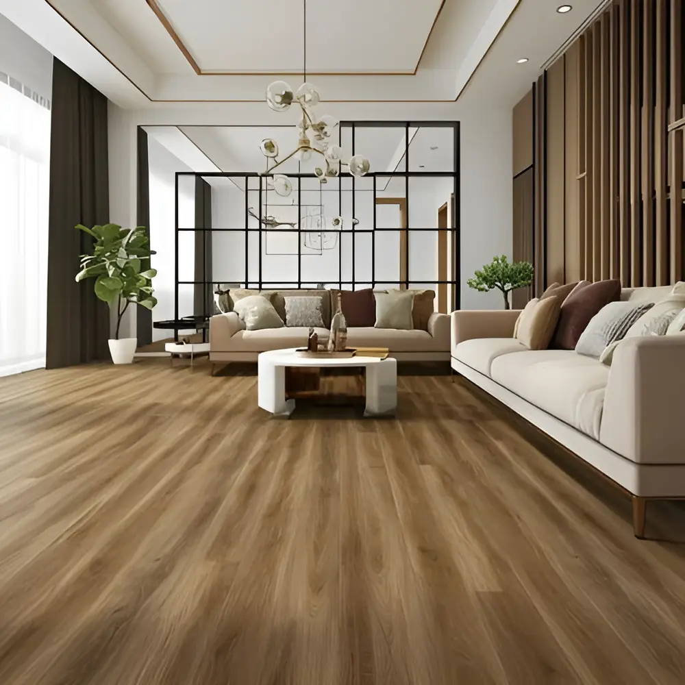 Melhor piso vinílico para sala de apartamento com acabamento amadeirado